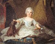 Jean Marc Nattier Marie Zephirine de France oil on canvas